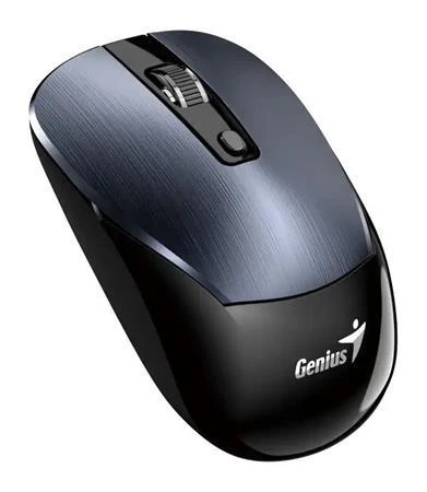 Genius NX-7125 Myš, bezdrátová, optická, 1200DPI, 4 tlačítka, Copilot, 2,4GHz, USB-A, 1× AA baterie, kovově šedá Genius NX-7125 Myš, bezdrátová, optická, 1200DPI, 4 tlačítka, Copilot, 2,4GHz, USB-A, 1× AA baterie, kovově šedá
