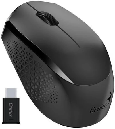 Genius NX-8000S Type-C, myš, bezdrátová, optická, 1200DPI, 3 tlačítka, USB-C, černá Genius NX-8000S Type-C, myš, bezdrátová, optická, 1200DPI, 3 tlačítka, USB-C, černá