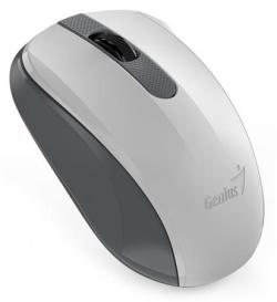 Genius NX-8008S, Myš, bezdrátová, optická, 1200dpi, 3 tlačítka, USB, bílo-šedá Genius NX-8008S, Myš, bezdrátová, optická, 1200dpi, 3 tlačítka, USB, bílo-šedá