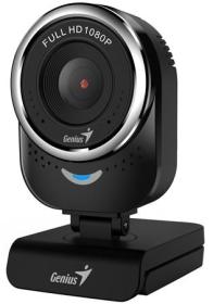 Genius QCam 6000, Webkamera, Full HD 1080p, mikrofon, USB-C, USB-A, černá Genius QCam 6000, Webkamera, Full HD 1080p, mikrofon, USB-C, USB-A, černá