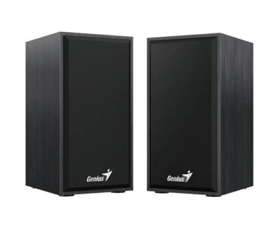 Genius Repro SP-HF180, 2.0, 6W, USB napájení, 3,5mm jack, dřevěné, černé Genius Repro SP-HF180, 2.0, 6W, USB napájení, 3,5mm jack, dřevěné, černé