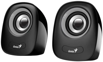 Genius repro SP-Q160, přenosné repro, 2.0, 6W, USB napájení, 3,5mm jack, černo-šedé Genius repro SP-Q160, přenosné repro, 2.0, 6W, USB napájení, 3,5mm jack, černo-šedé