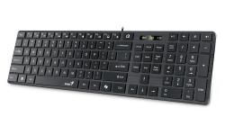 Genius Slimstar 126, Klávesnice, drátová, CZ+SK layout, Copilot klávesa, USB, černá Genius Slimstar 126, Klávesnice, drátová, CZ+SK layout, Copilot klávesa, USB, černá