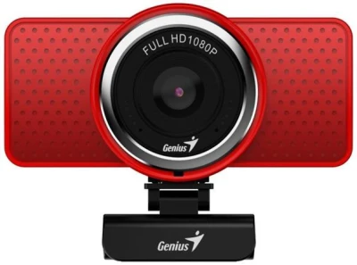 Genius Webová kamera ECam 8000/ červená/ Full HD 1080P/ USB2.0/ mikrofon Genius Webová kamera ECam 8000/ červená/ Full HD 1080P/ USB2.0/ mikrofon