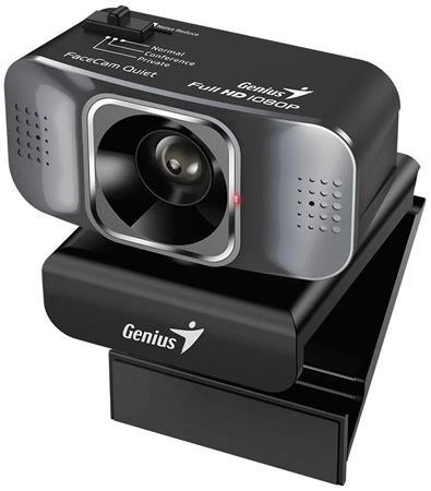 Genius Webová kamera FaceCam Quiet/ Full HD 1080P, dva mikrofony, USB 2.0, černá Genius Webová kamera FaceCam Quiet/ Full HD 1080P, dva mikrofony, USB 2.0, černá