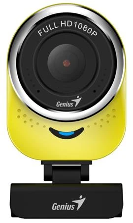 Genius Webová kamera QCam 6000/ žlutá/ Full HD 1080P/ USB2.0/ mikrofon