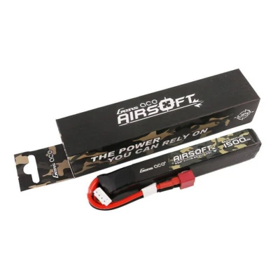 Gens Ace 25C 1500mAh 3S1P 11.1V Airsoft Gun Lipo baterie s T konektorem