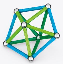 GEOMAG Classic modrá 60 dílků Eko magnetická (stavebnice)