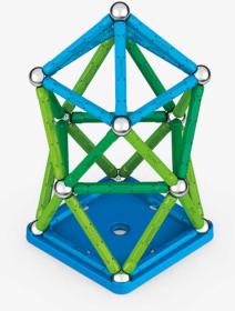 GEOMAG Classic modrá 60 dílků Eko magnetická (stavebnice)