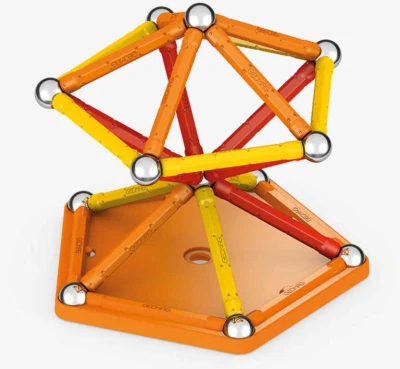 Geomag Classic oranžová 42 dílků Eko magnetická (stavebnice)