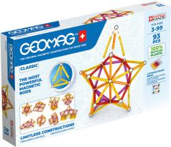 GEOMAG Classic oranžová 93 dílků Eko magnetická (stavebnice) GEOMAG Classic oranžová 93 dílků Eko magnetická (stavebnice)
