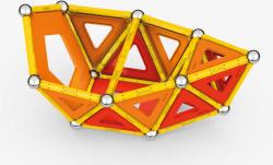 GEOMAG Classic Panels oranžová 78 dílků Eko magnetická (stavebnice)