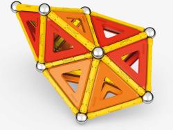 GEOMAG Classic Panels oranžová 78 dílků Eko magnetická (stavebnice)