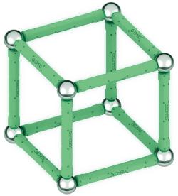 GEOMAG Glow 25 dílků ve tmě svítící Eko magnetická (stavebnice)