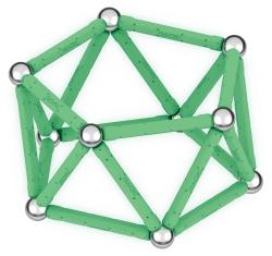 GEOMAG Glow 42 dílků ve tmě svítící Eko magnetická (stavebnice)