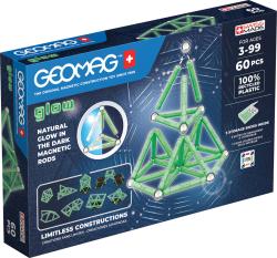 GEOMAG Glow 60 dílků ve tmě svítící Eko magnetická (stavebnice) GEOMAG Glow 60 dílků ve tmě svítící Eko magnetická (stavebnice)