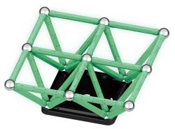 GEOMAG Glow 60 dílků ve tmě svítící Eko magnetická (stavebnice)