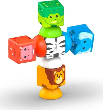Geomag Magicube Safari magnetická stohovací baby (stavebnice)