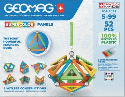 GEOMAG Supercolor Panels 52 dílků Eko magnetická (stavebnice)