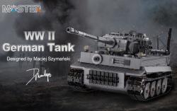 German Tiger Stavebnice tanku 925 dílků