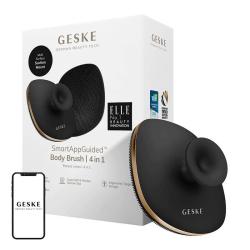 Geske GK000705GY01 šedý silikonový tělový kartáč 4 v 1