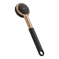 Geske GK000708GY01 šedý silikonový exfoliační sonický tělový kartáč