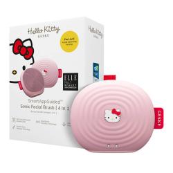 Geske HK000011PI01 Hello Kitty růžové sonické čisticí kartáče na obličej 4v1 s aplikací