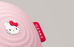 Geske HK000011PI01 Hello Kitty růžové sonické čisticí kartáče na obličej 4v1 s aplikací