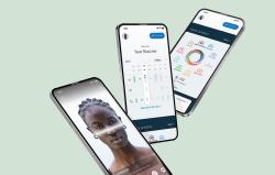 Geske Micro Needle Face Roller 9in1 with APP (gray)