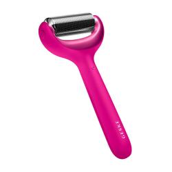 Geske GK000043MG01 magenta silikonové microneedle váleček na obličej a tělo 8v1 s aplikací