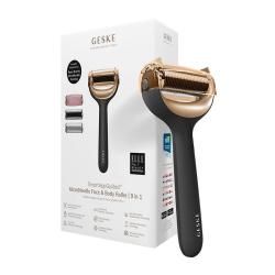 Geske Micro Needle FaceBody Roller šedý masážní váleček 9v1 s aplikací