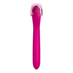 Geske MicroNeedle FaceBody Roller magenta kosmetický váleček