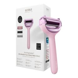 Geske MicroNeedle FaceBody Roller 9in1 růžové masážní zařízení na pleť a tělo