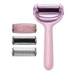 Geske MicroNeedle FaceBody Roller 9in1 růžové masážní zařízení na pleť a tělo