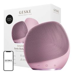 Geske GK000706PK01 růžový silikonový sonický tělový kartáč 7v1