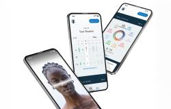 Geske GK000040PK01 růžové 4v1 sonický masážní váleček na obličej s aplikací