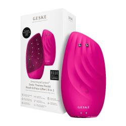 Geske Sonic Thermo Facial Brush Face-Lifter magenta multifunkční čisticí kartáček na obličej