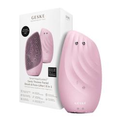 Geske Sonic Thermo Facial Brush Face-Lifter 8in1 růžový multifunkční čisticí kartáček na obličej