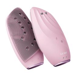 Geske Sonic Thermo Facial Brush Face-Lifter 8in1 růžový multifunkční čisticí kartáček na obličej