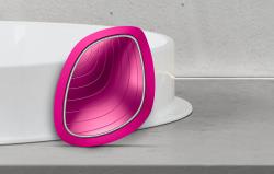 Geske Sonic Warm & Cool Mask 9in1 magenta obličejový masážní přístroj