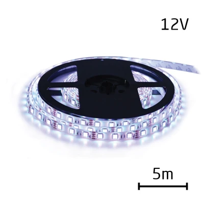 GETI LED pásek 12V 2835 120LED/m IP20 max. 12W/m bílá studená (cívka 5m) GETI
