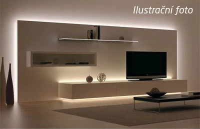 GETI LED pásek 12V 2835 120LED/m IP20 max. 12W/m bílá teplá (cívka 20m) GETI