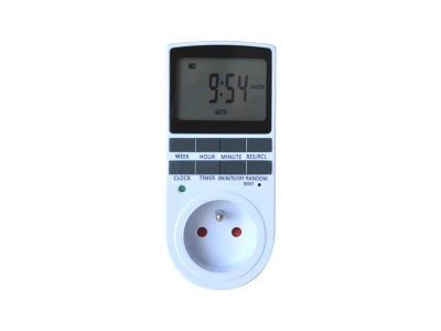 GETI Spínací zásuvka GDT02 digitální týdenní
