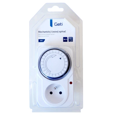 GETI Spínací zásuvka MF1 mechanická denní