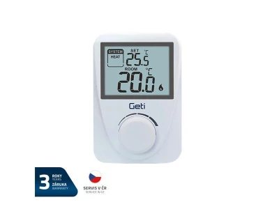 GETI Termostat GRT01 drátový