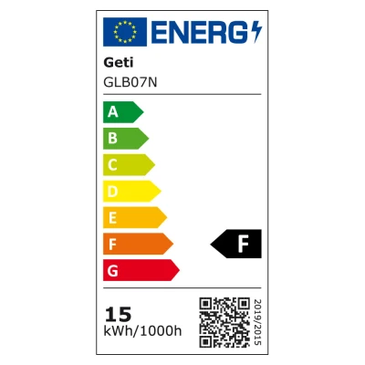 GETI Žárovka LED E27 15W A65 bílá přírodní SAMSUNG čip