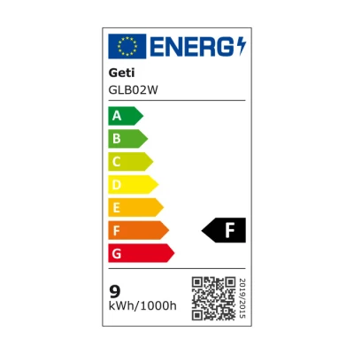 GETI Žárovka LED E27 9W A60 bílá teplá SAMSUNG čip