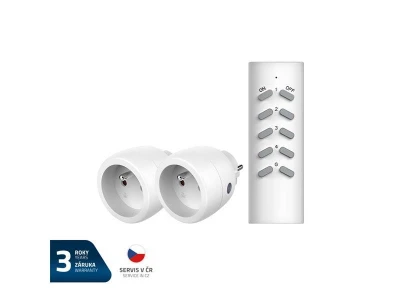 GETI Zásuvka bezdrátová RCS212 2+1 GETI Zásuvka bezdrátová RCS212 2+1