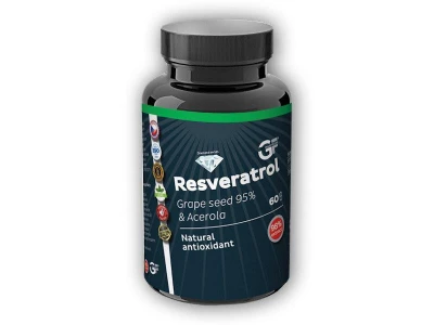 GF nutrition Resveratrol 98% 60 kapslí GF nutrition Resveratrol 98% 60 kapslí