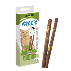 GILLS tyčinka kočka réva stříbrná 5 ks GILLS tyčinka kočka réva stříbrná 5 ks